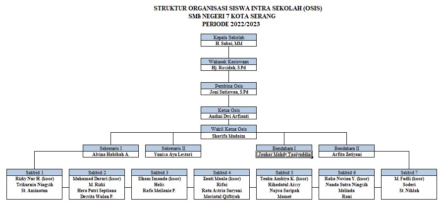Struktur OSIS